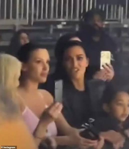 Kim Kardashian and Bianca Censori show unity at Kanye West's 'Vultures' listening Party