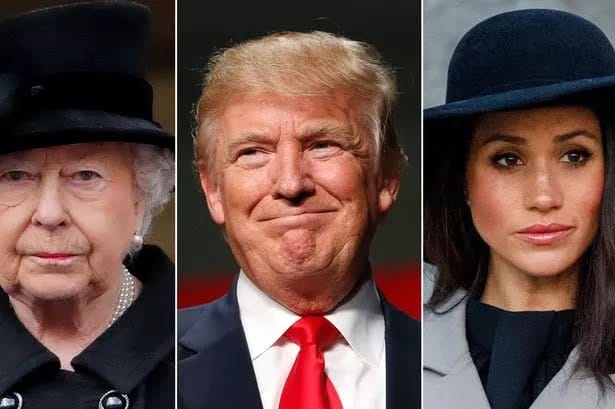Donald Trump claims Prince Harry and Meghan Markle 'broke Queen Elizabeth's heart