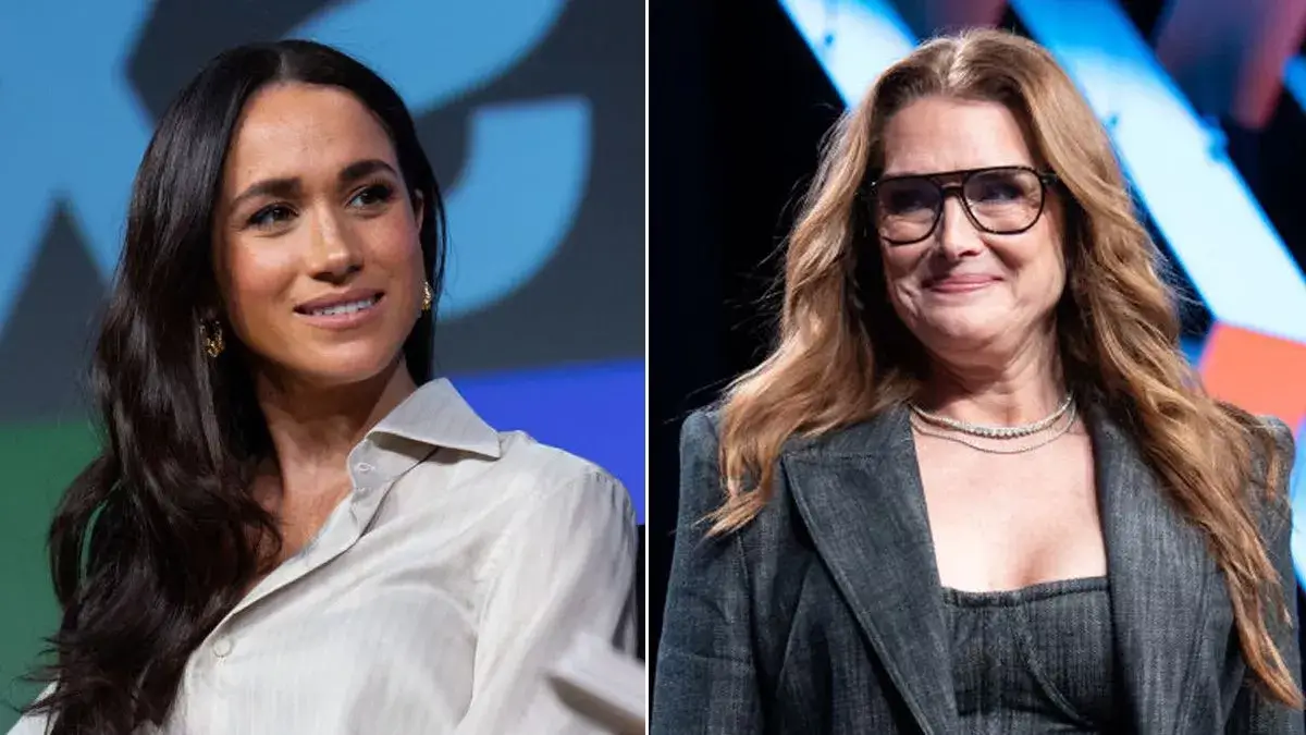 Meghan Markle's awkward reaction to Brooke Shields' 'prostitute' role at SXSW