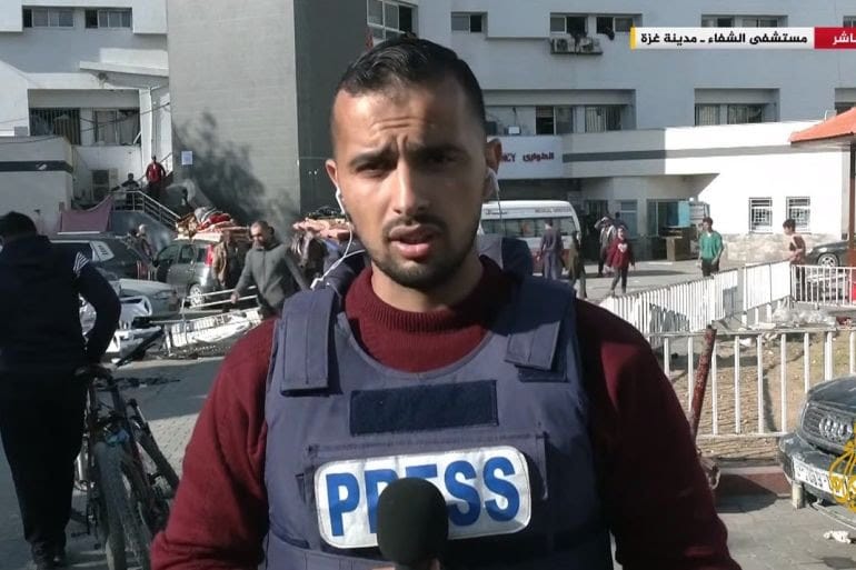 Al Jazeera Journalist Detained Amidst Gaza Hospital Raid