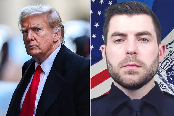 Jonathan Diller: Trump Attends Wake Of NYPD Officer Tragically Shot Dead On Duty