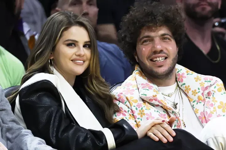 Photo of Selena Gomez with Boyfriend Benny Blanco 