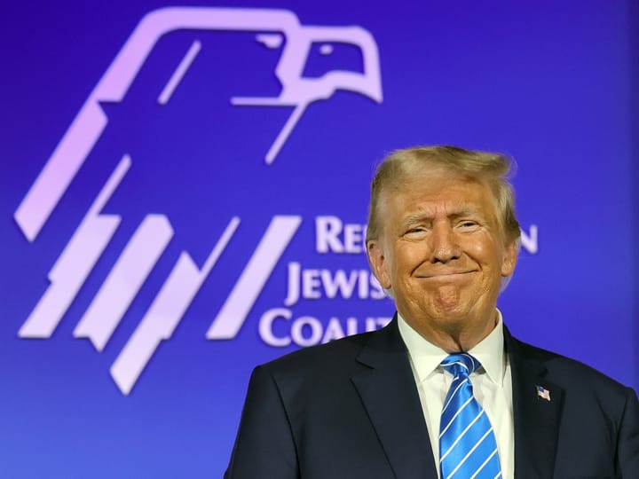 Trump blames Israel for anti-Semitism, says Israel "made a very big mistake"