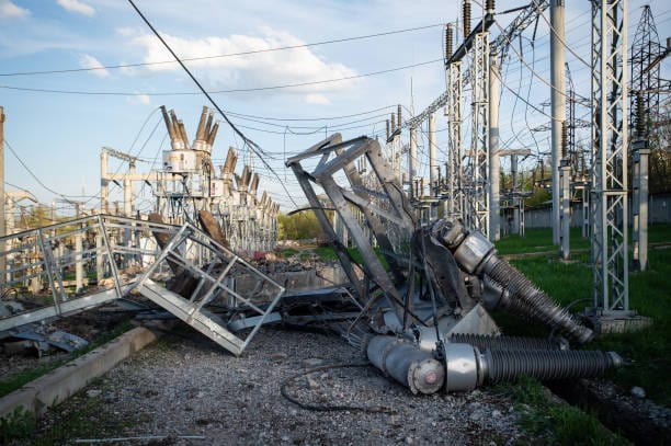 Ukraine's Thermal Power Plant Attacked, Poland's Air Defense on High Alert Amidst Russian Strikes on Ukraine's Power Grid