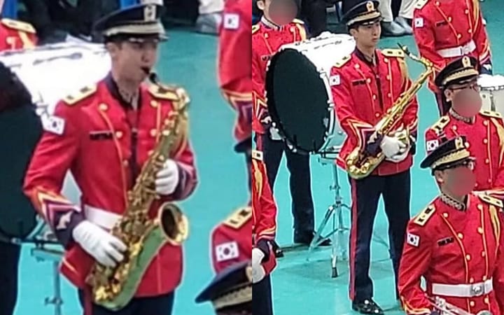 BTS’s RM Impresses Fans with Saxophone Skills in Military Band