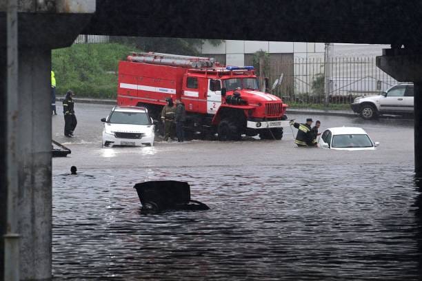 Floods hit Russia, Federal Emergency Declared as Floods Ravage Orenburg Region